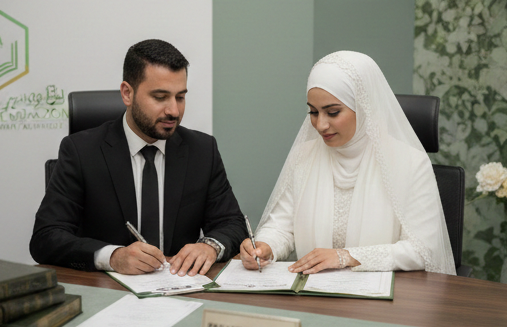 عقد الزواج للمقيمين